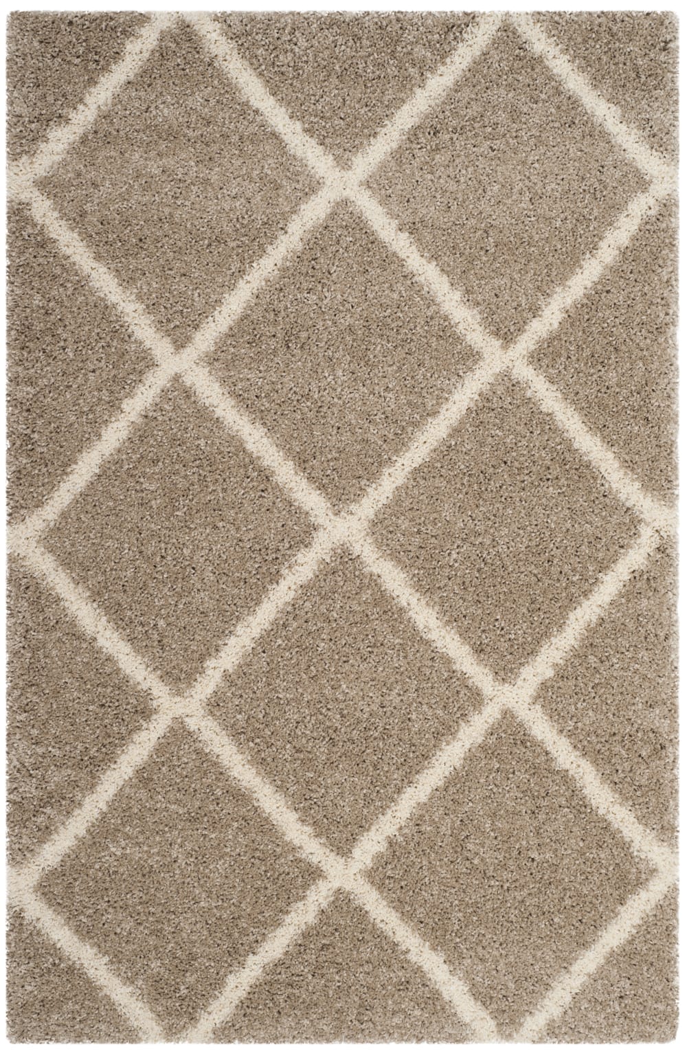 Safavieh Polypropylen-Teppich in Beige/Weiß, 122 x 183 cm style classic chic Beige Pp - Polypropylen