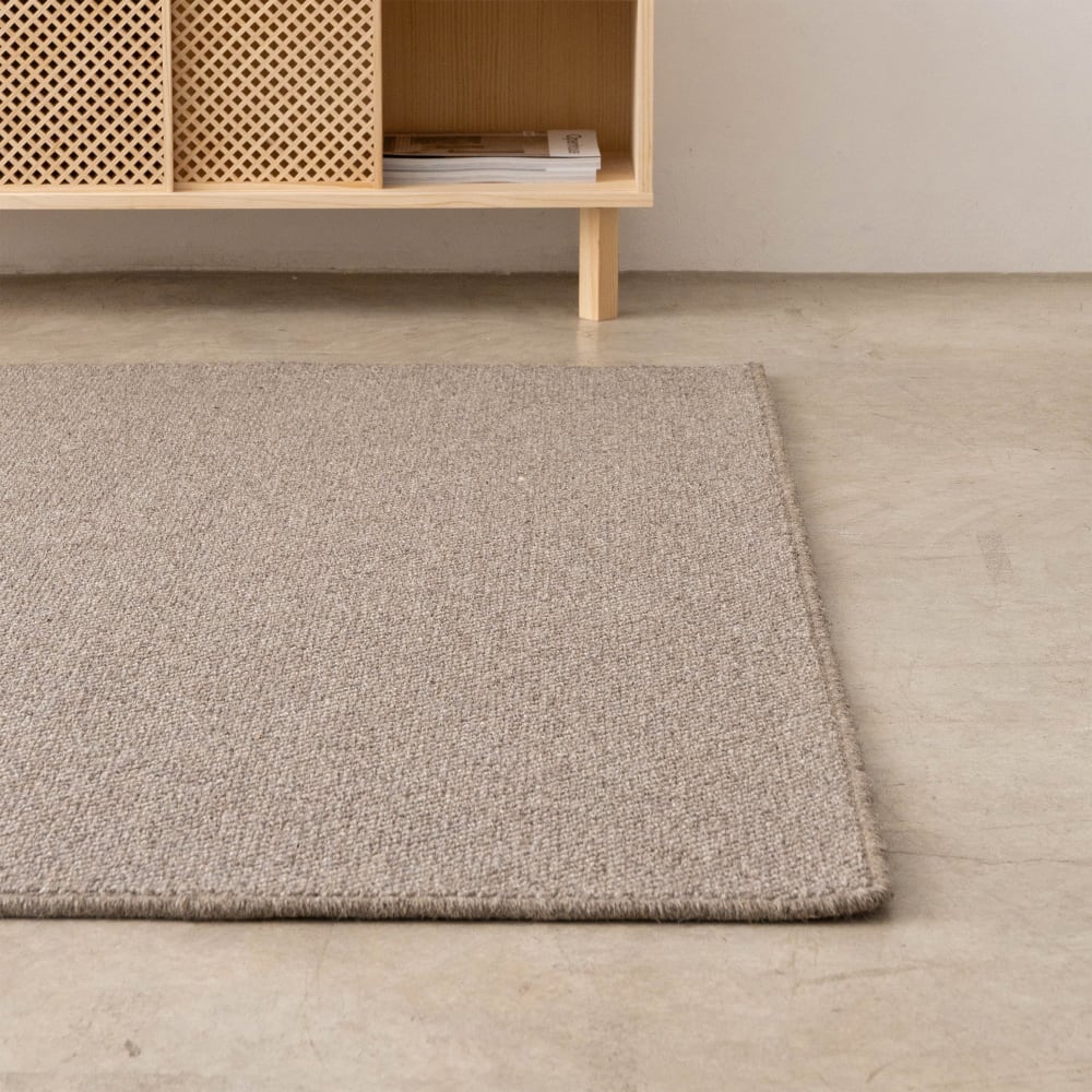 Tapis 100% laine couleur Gris foncé 120x180 cm — vue 4