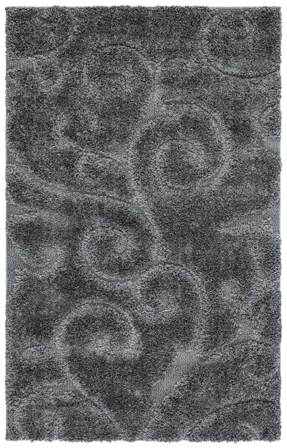 Polypropylen-Teppich in Grau, 122 x 183 cm - Maisons Du Monde