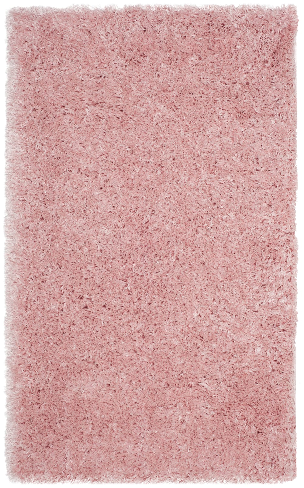 Tapis polyester rose