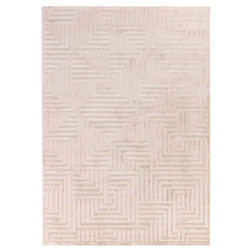 Tapis aswan laineux à - motif