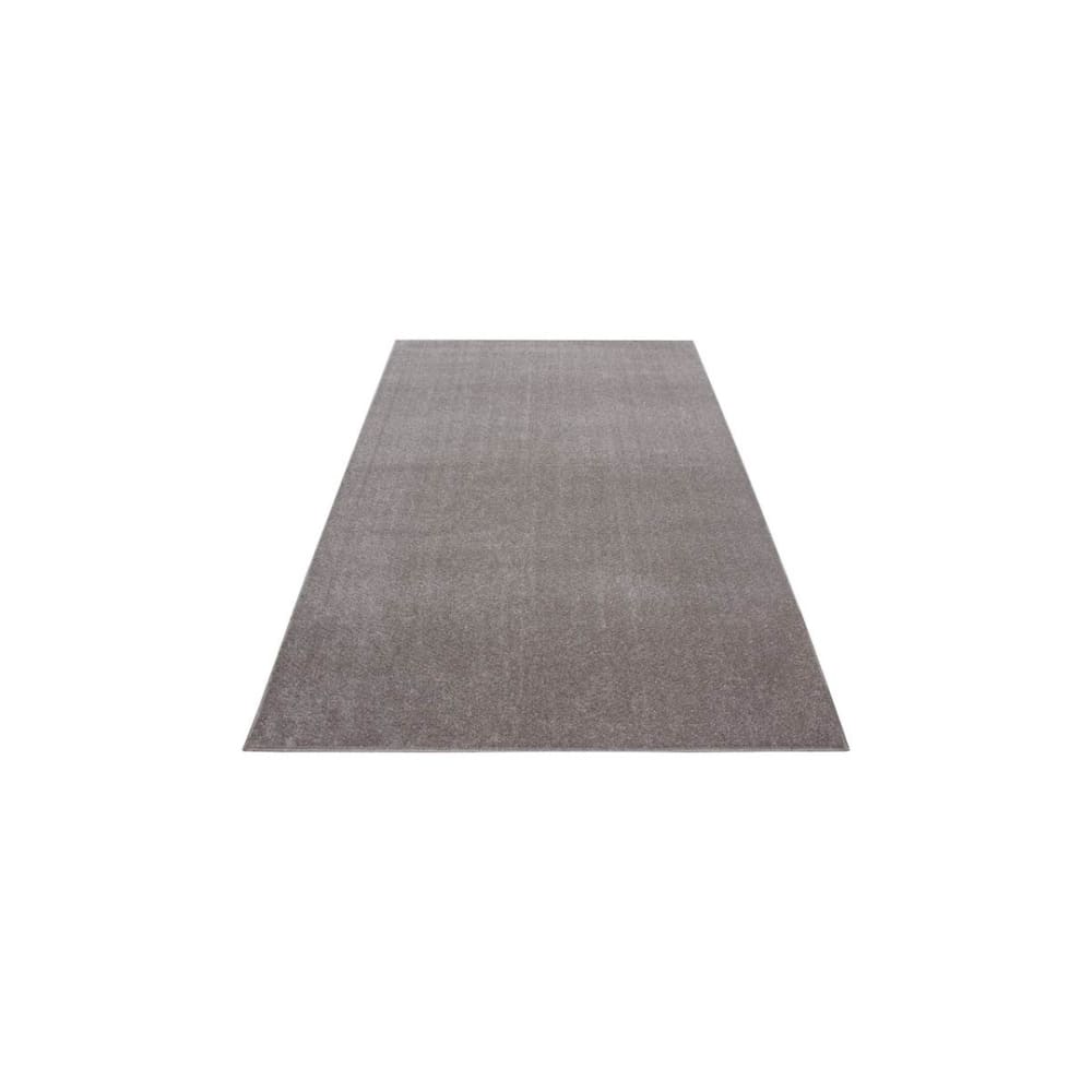 Tapis uni contemporaine en polypropylène beige 120x170