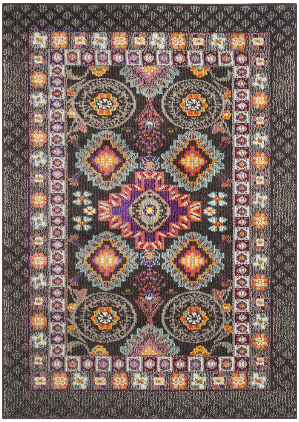 Tapis marron 122 x 170