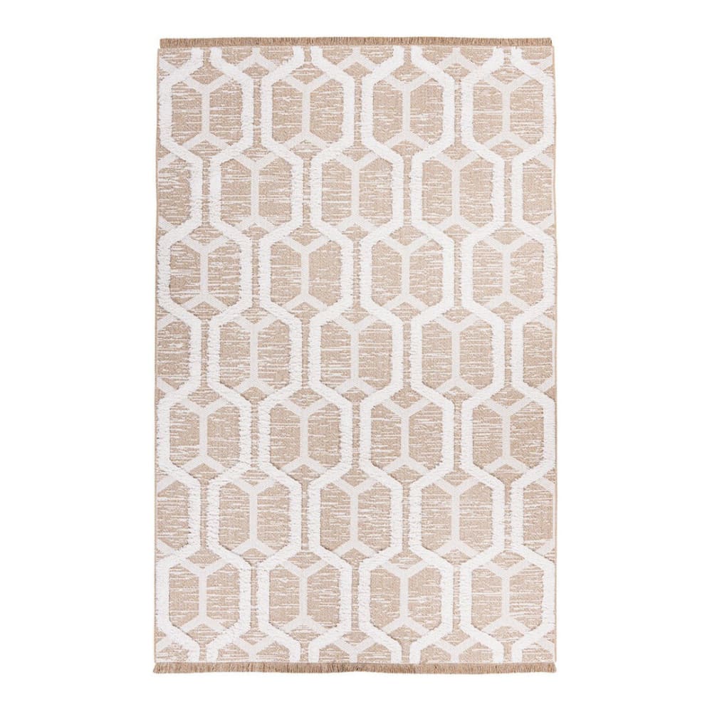 Tapis en polyester sable 120x170