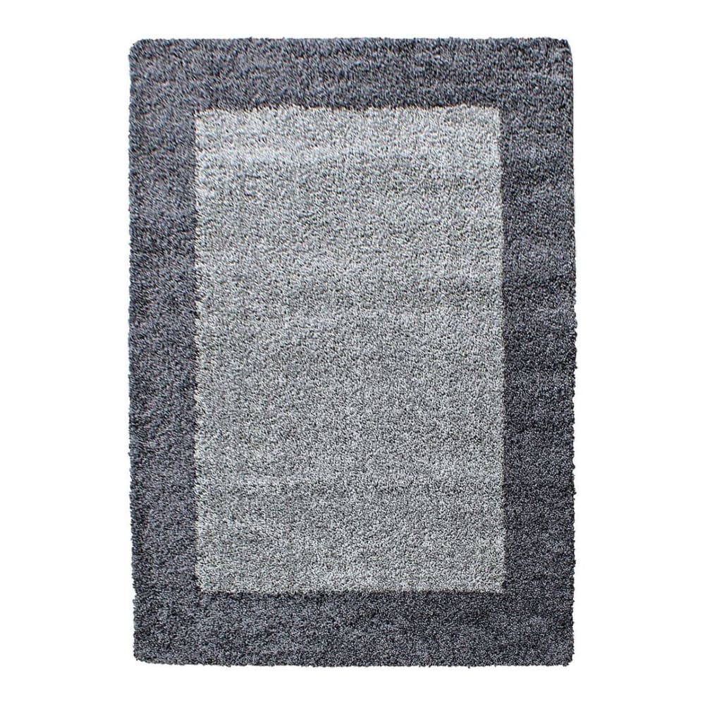 Tapis  contemporaine en polypropylène gris 120x170