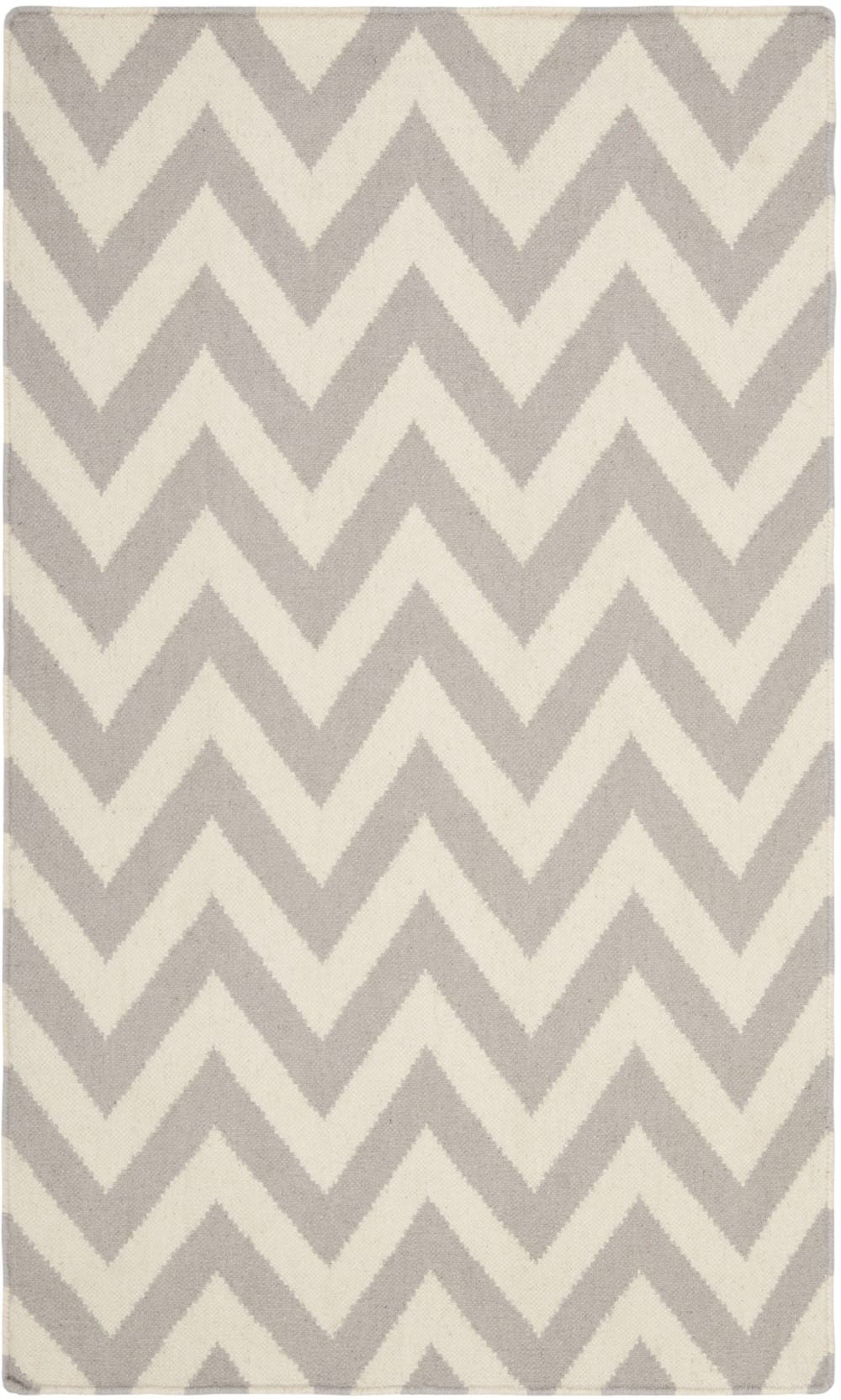 Tapis laine gris 122