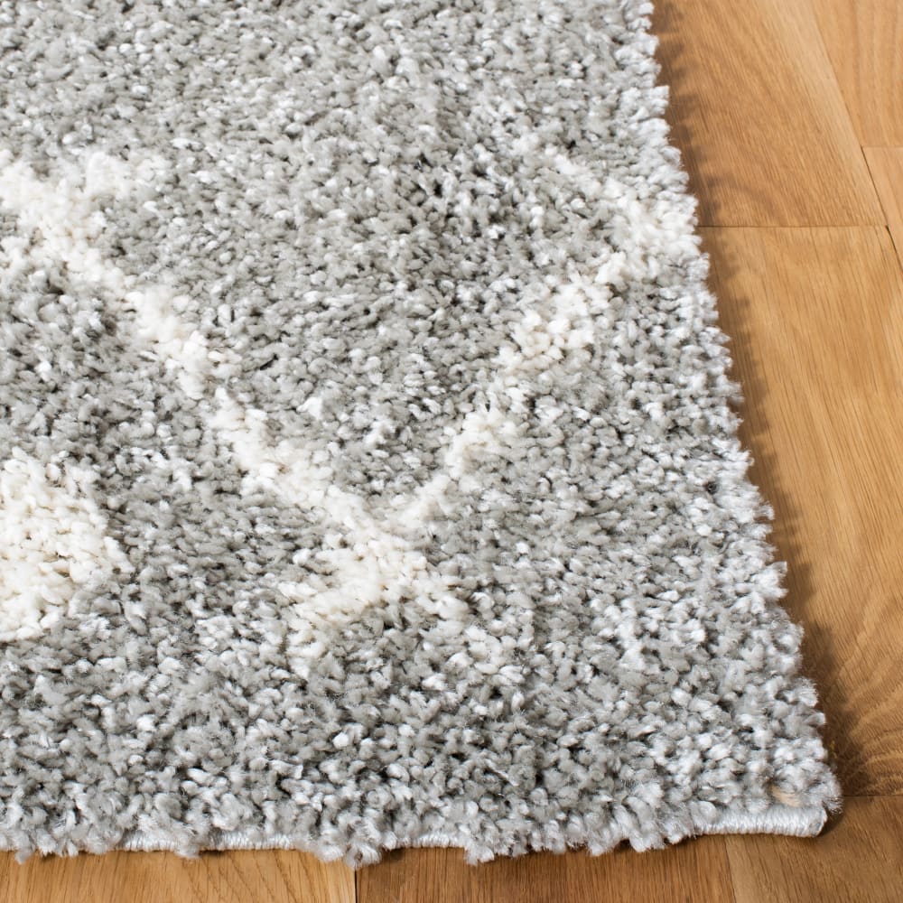 Tapis en polypropylène gris/beige, 122 x 183 cm — vue 4