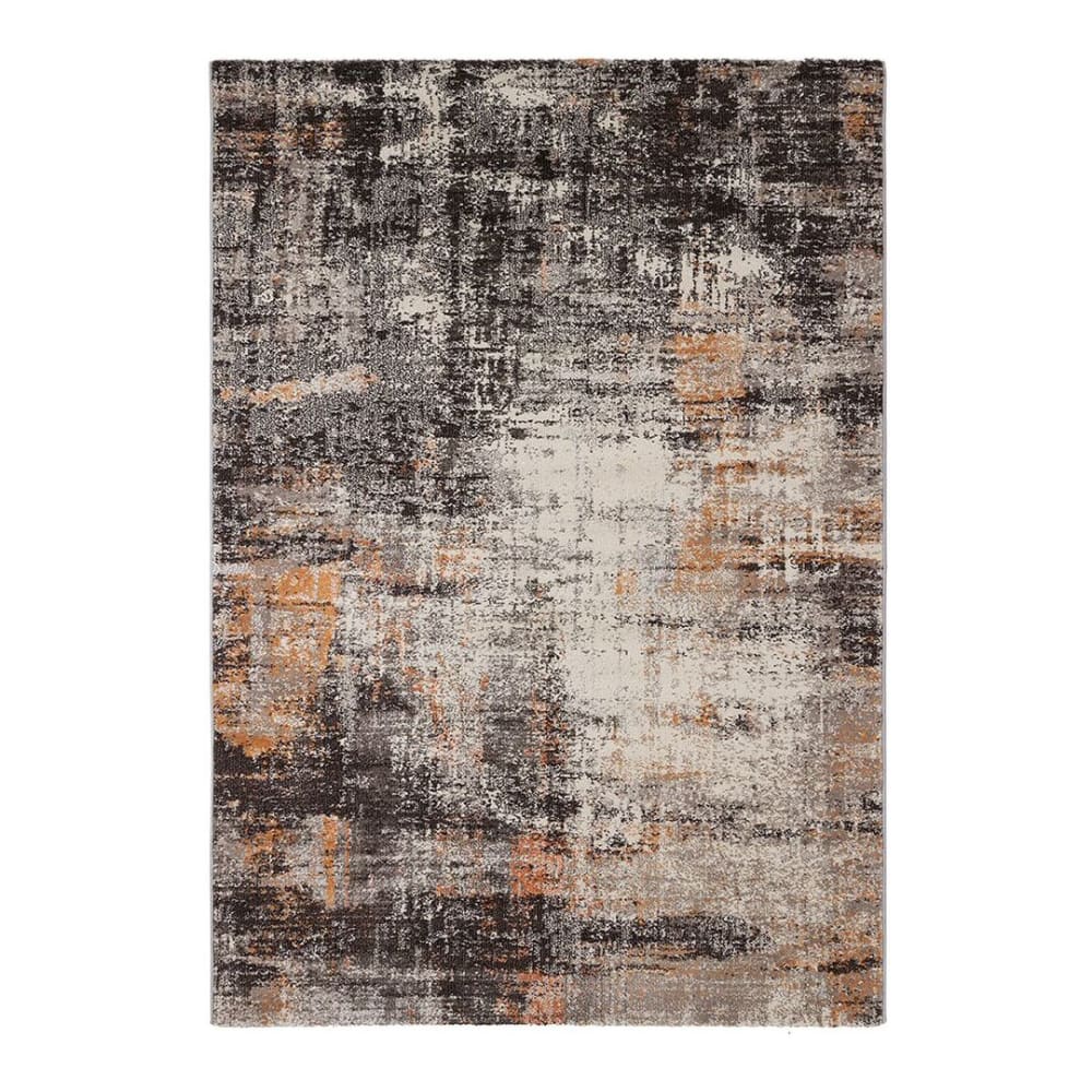 Tapis  design en polypropylène marron 120x170