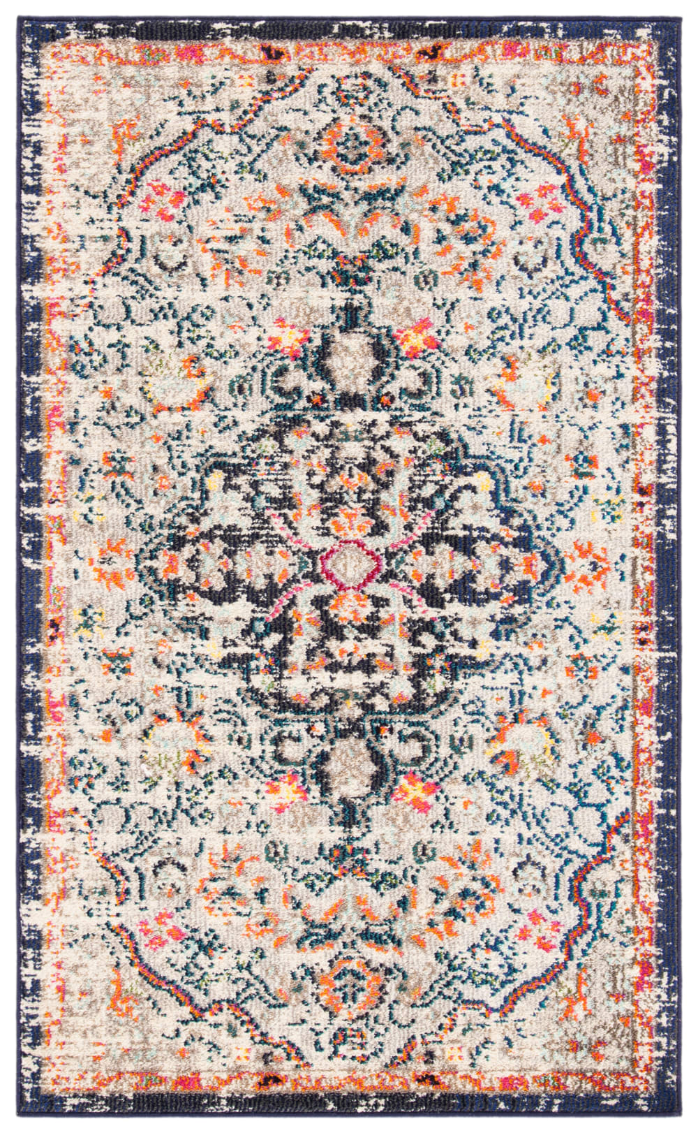 tapis beige/noir 122