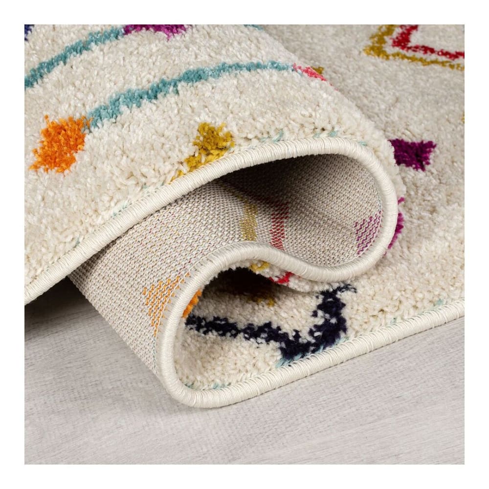 Tapis style berbère crème 120x170cm — vue 3