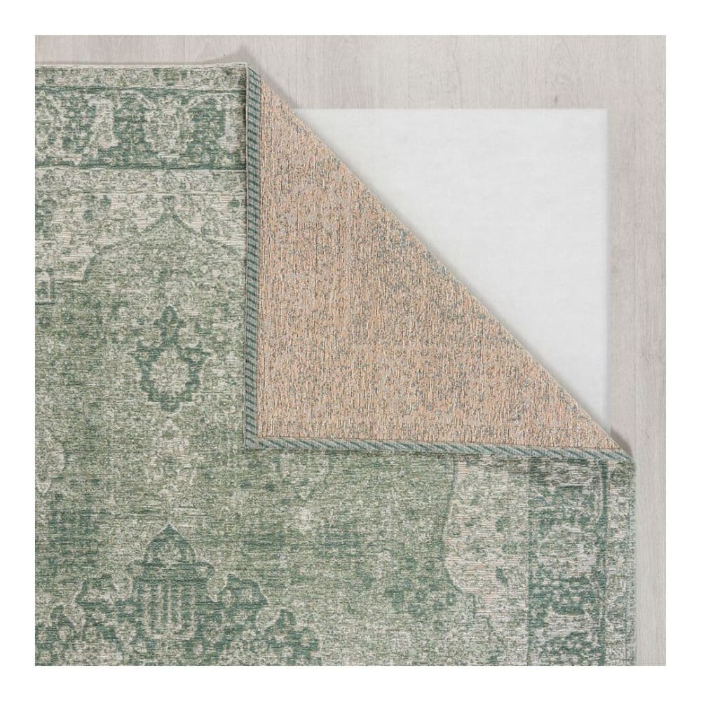 Tapis vintage vert 120x170cm — vue 4