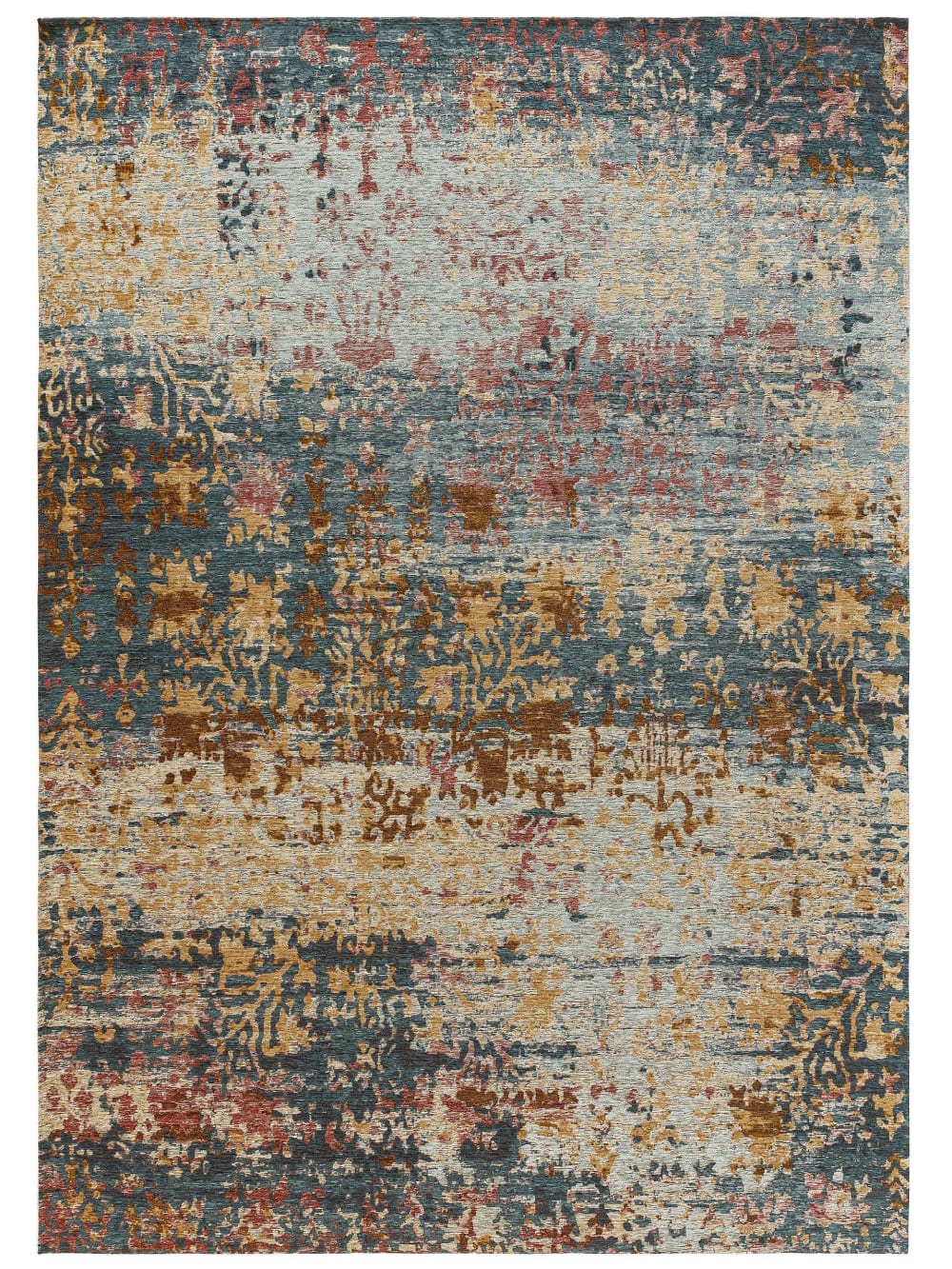 Tapis tissé à plat