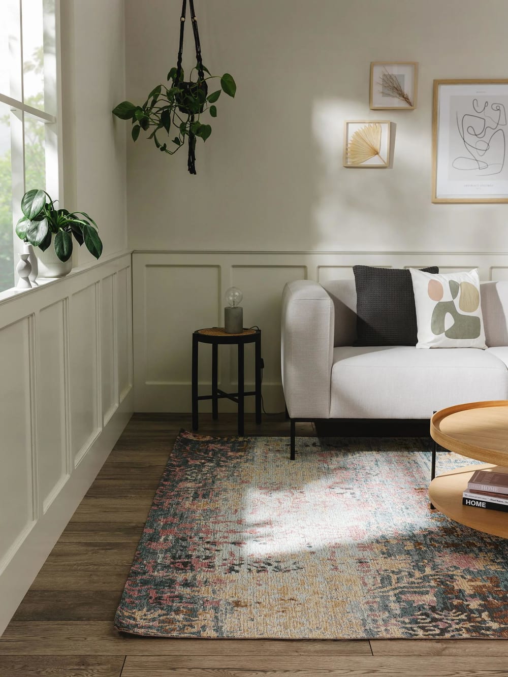 Flachgewebeteppich blau 120x180 - Maisons Du Monde