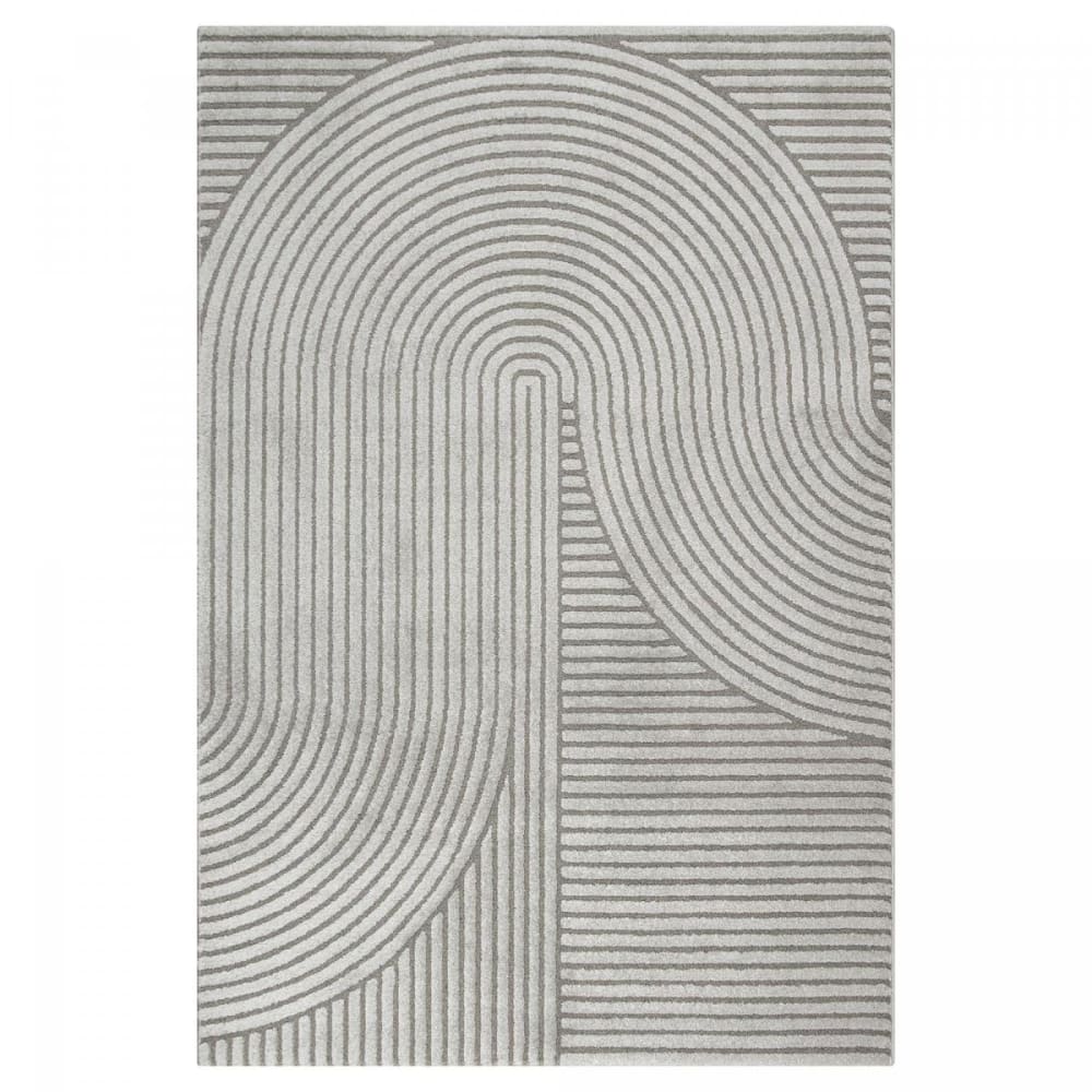 Tapis salon 120x170 gris