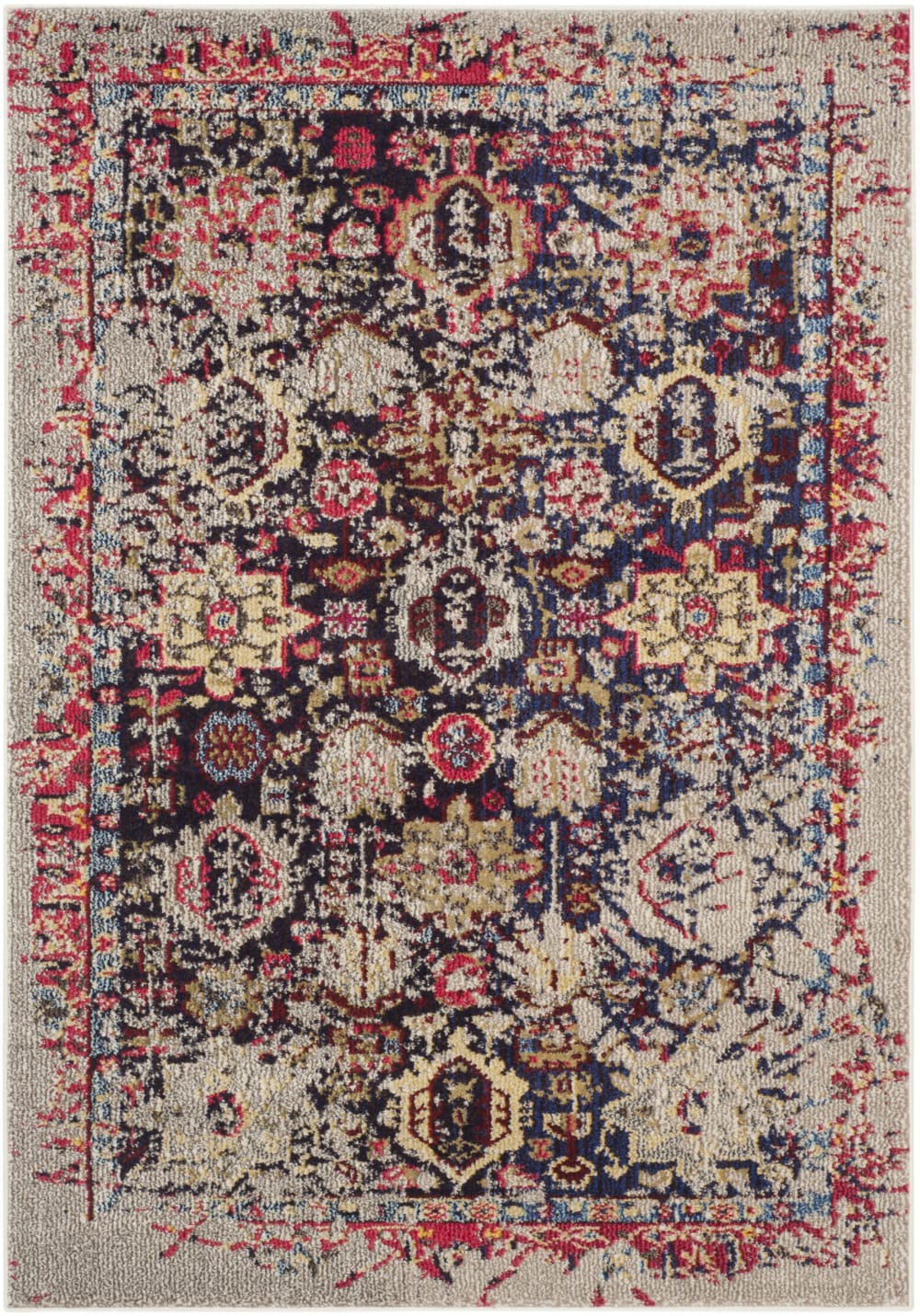 Tapis gris 122 x 170