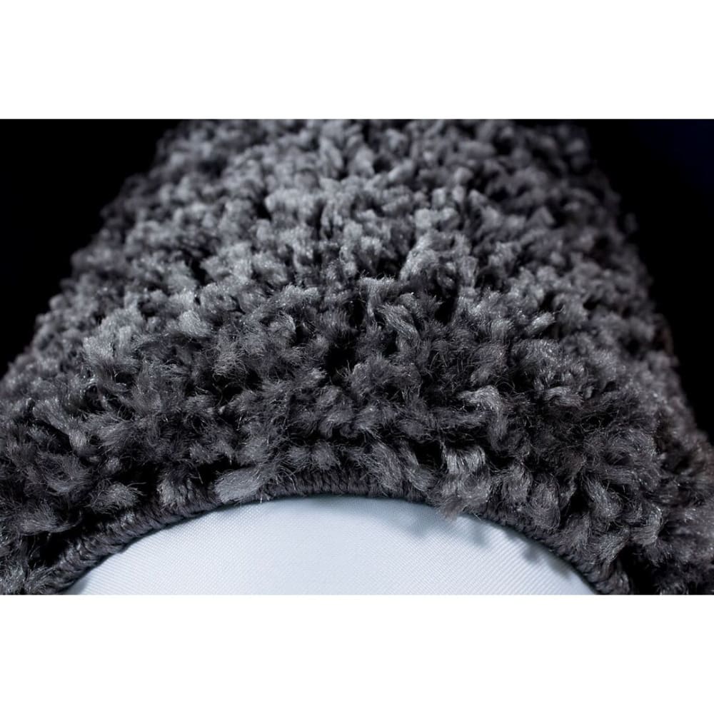 Tapis  contemporaine en polypropylène gris Ø 120