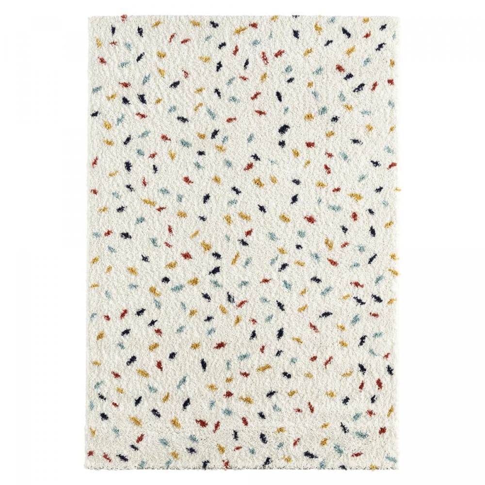 Tapis shaggy 120x160 multicolore