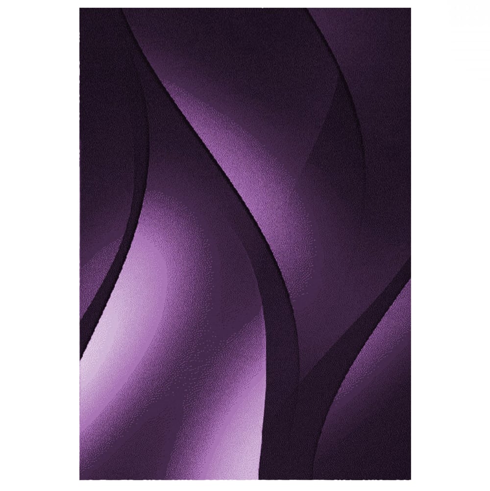 Tapis à motifs graphique violet 120x170cm