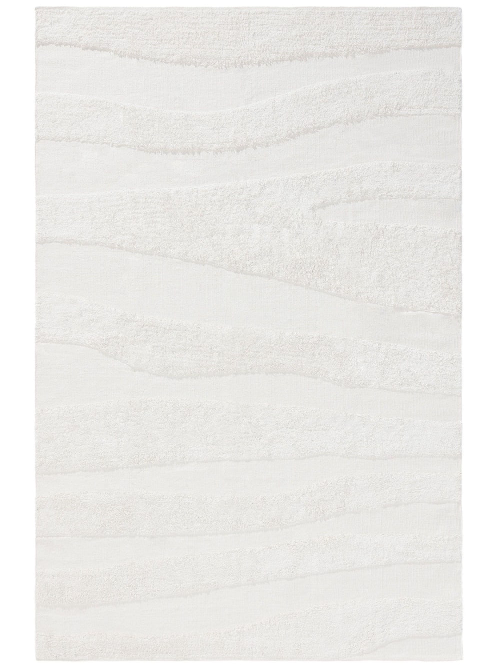 Tapis en coton crème