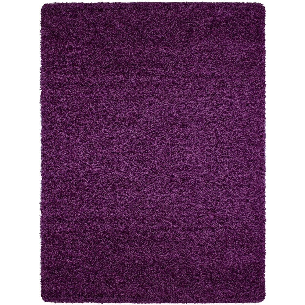 SHAGGY - Tapis Uni à poils longs - Violet 120 x 170 cm