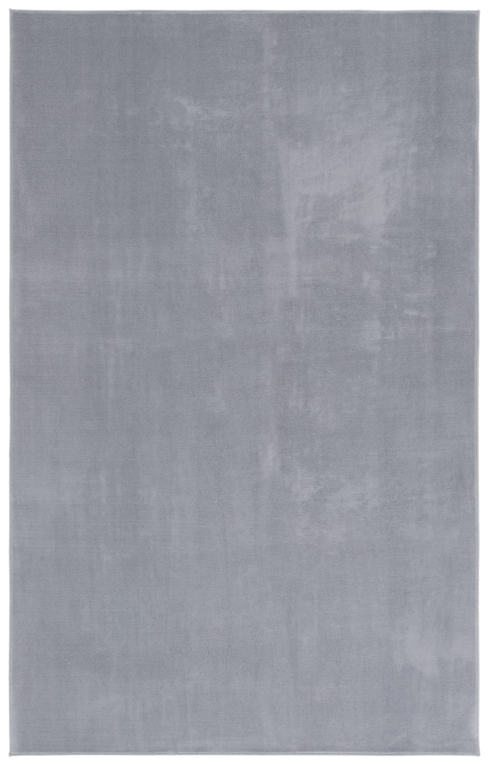 Tapis contemporain en polyester gris, 122 x 183 cm