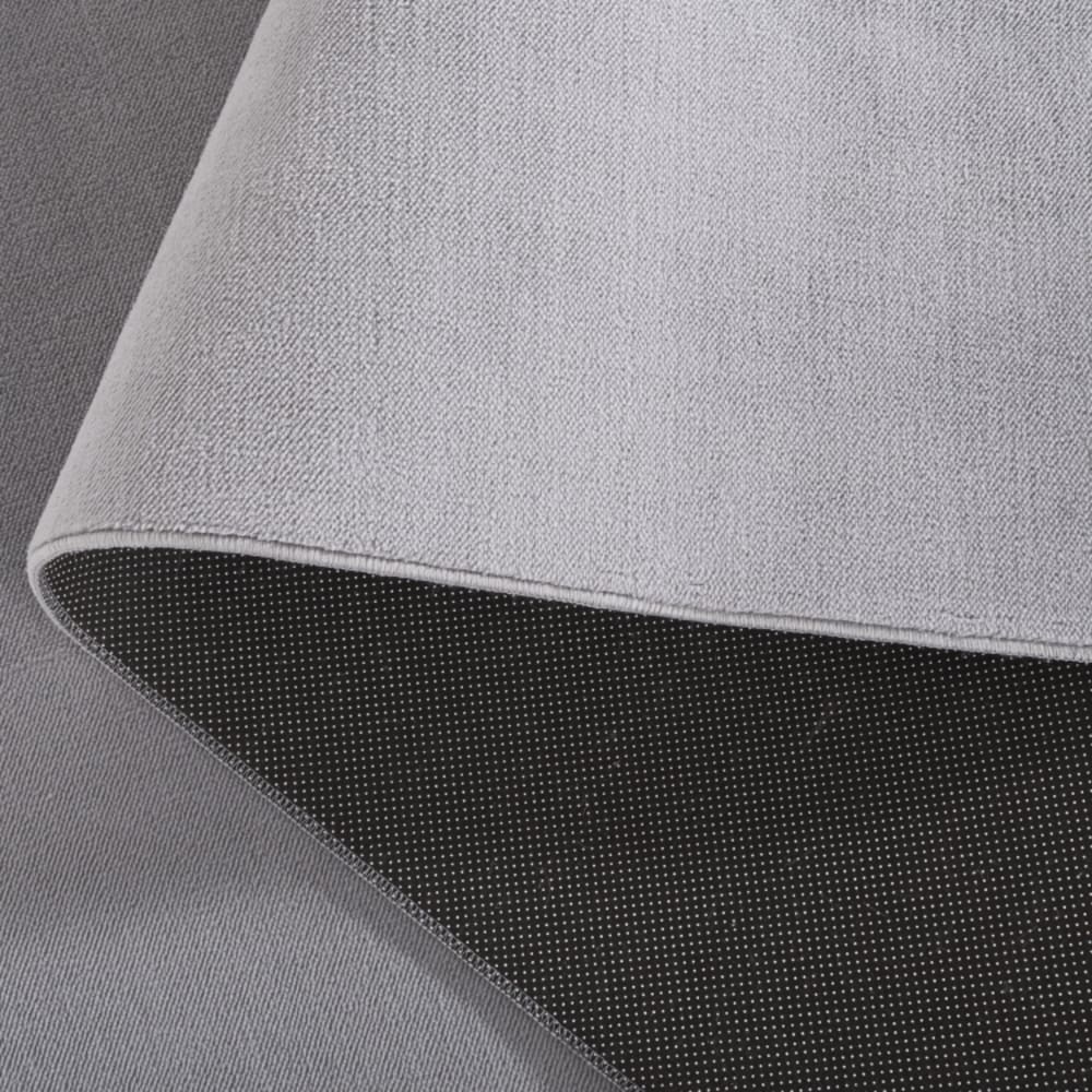 Tapis contemporain en polyester gris, 122 x 183 cm — vue 3
