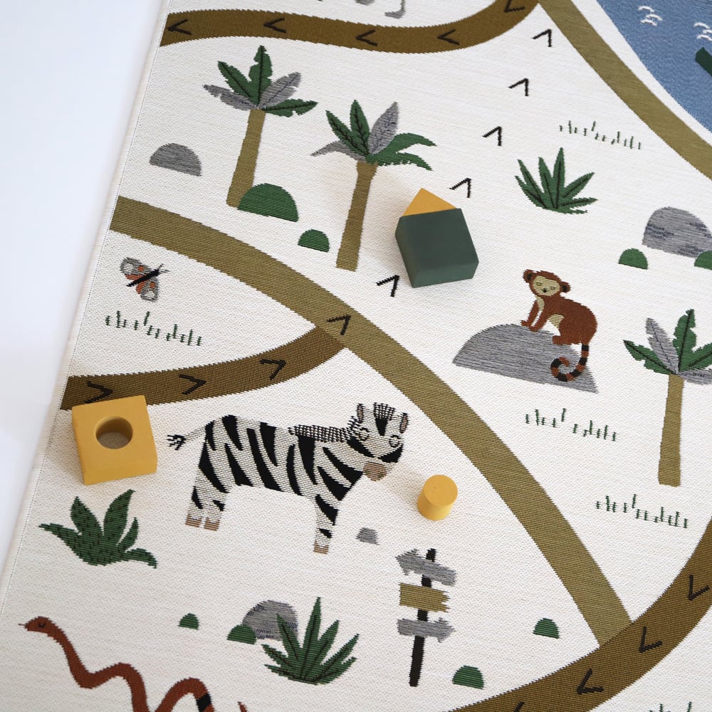 Tapis rectangulaire Little Savannah (123 x 180 cm) — vue 3