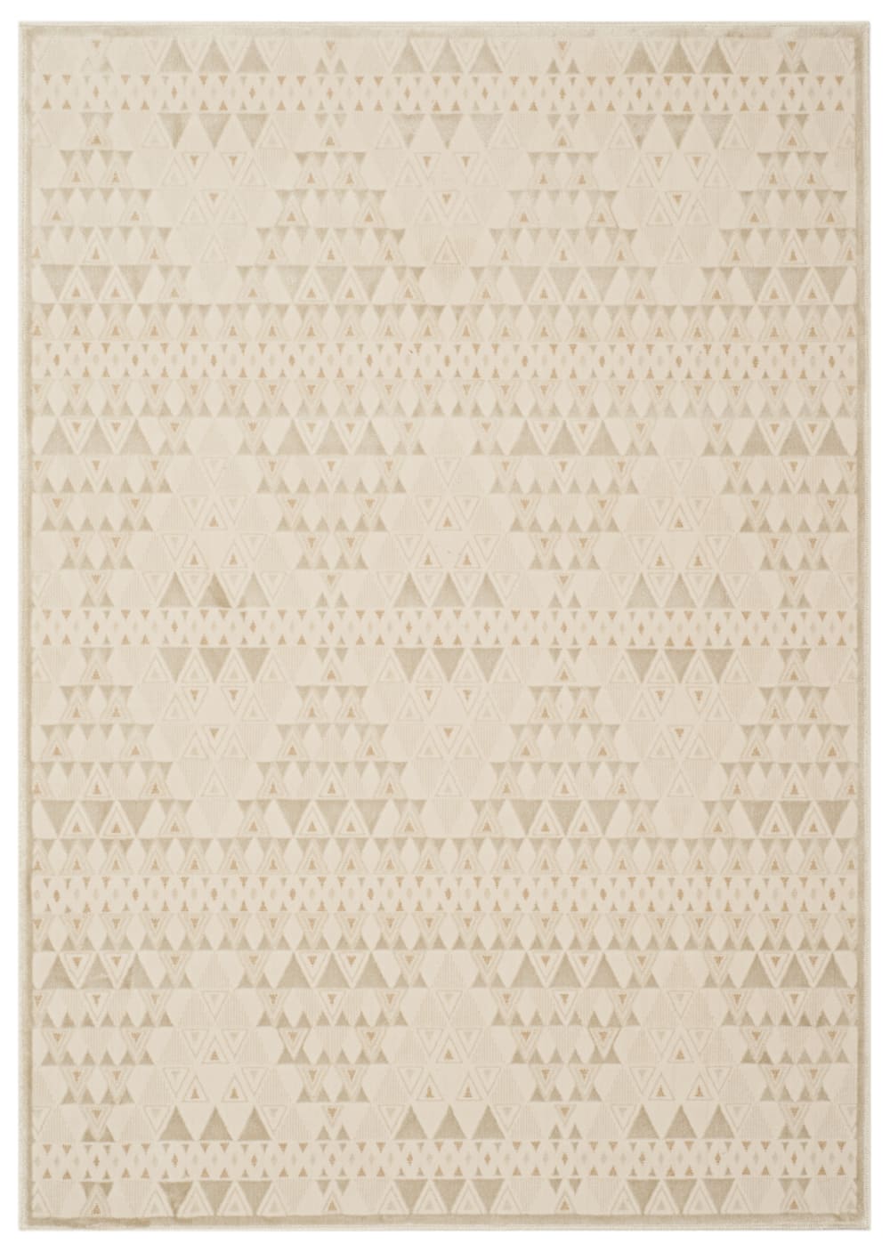 Tapis viscose beige 122 - 170