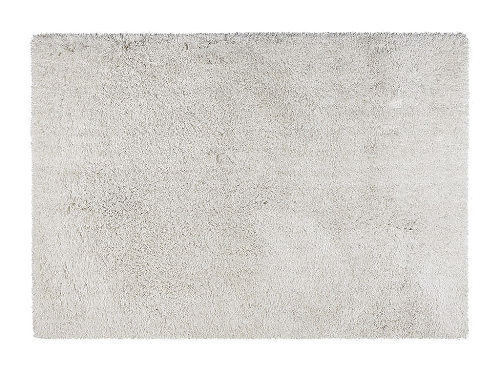 Tapis de salon polyester blanc 120x170 cm