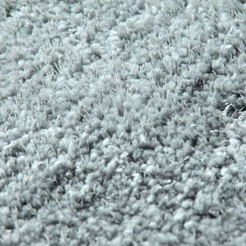 Tapis poils longs toucher laineux gris nuage 120x170 — vue 4