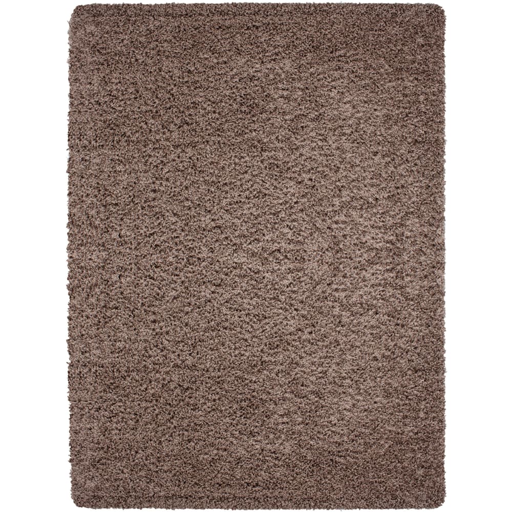 SHAGGY - Tapis Uni à poils longs - Café 120 x 170 cm