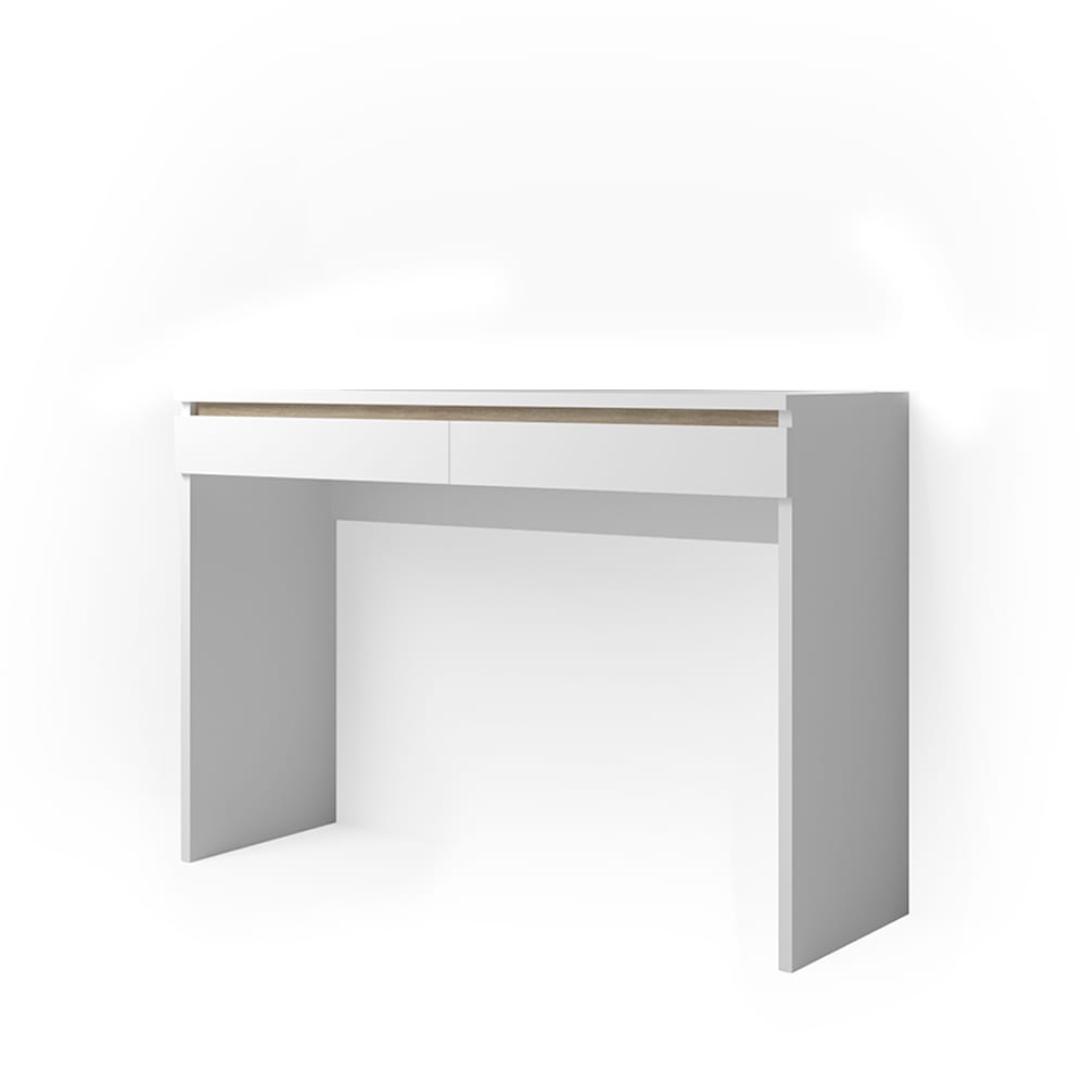 Coiffeuse sans miroir, Blanc 120 x 83cm