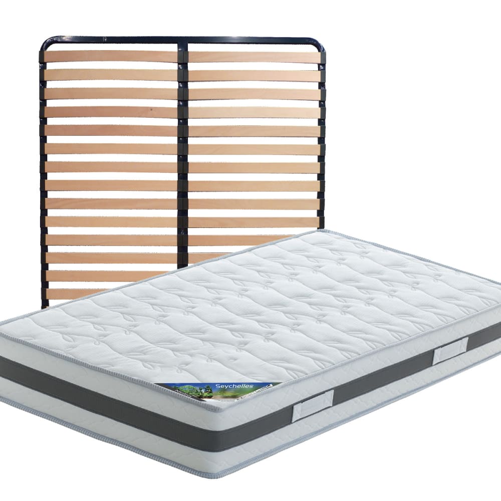 Pack  matelas + lattes 120x190