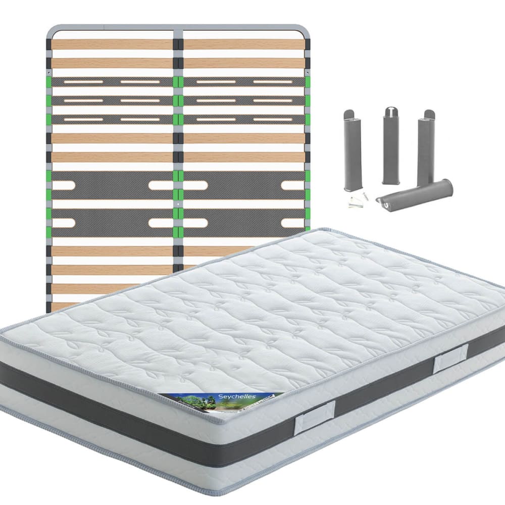 Pack  matelas + altozone 120x190 + pieds