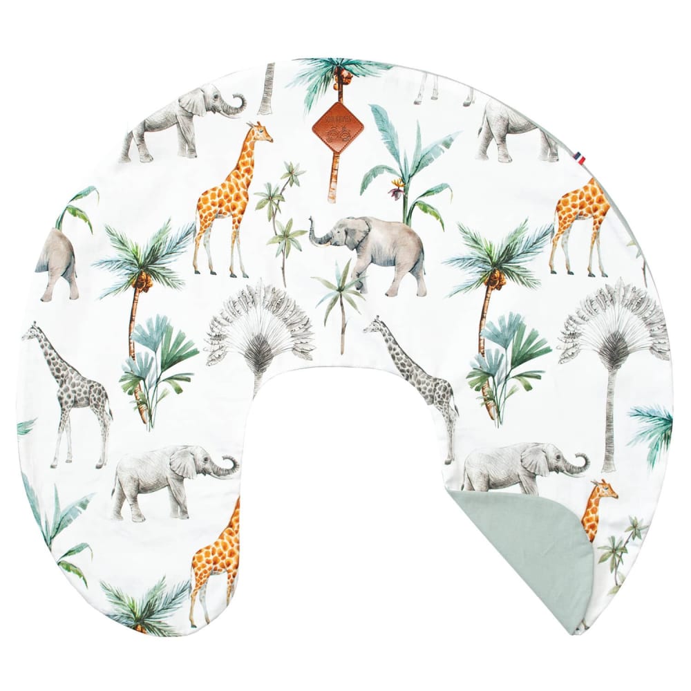 Housse coussin d'allaitement en coton Multicolore 120x25 cm