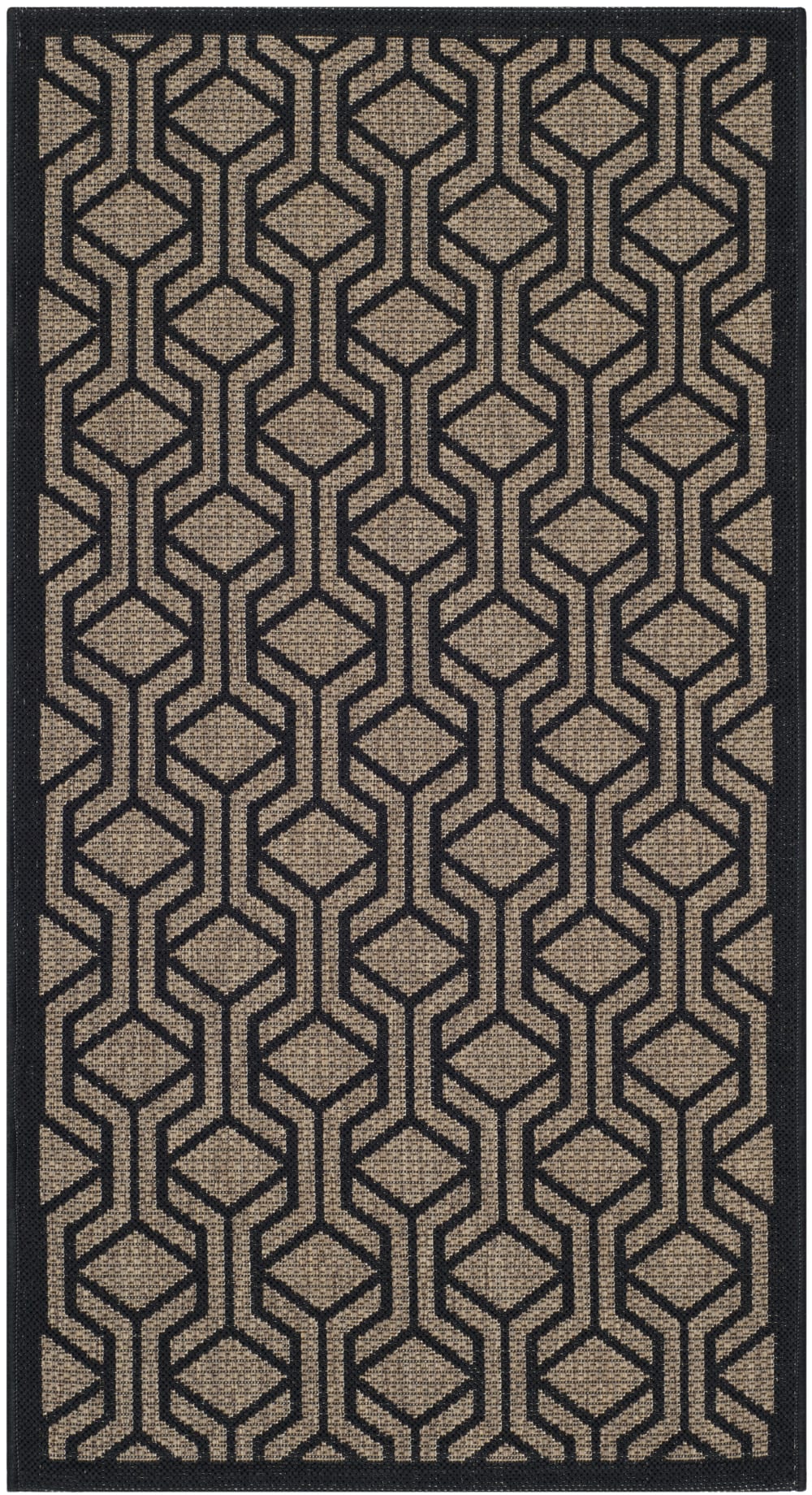 Tapis marron 122 x 170 cm
