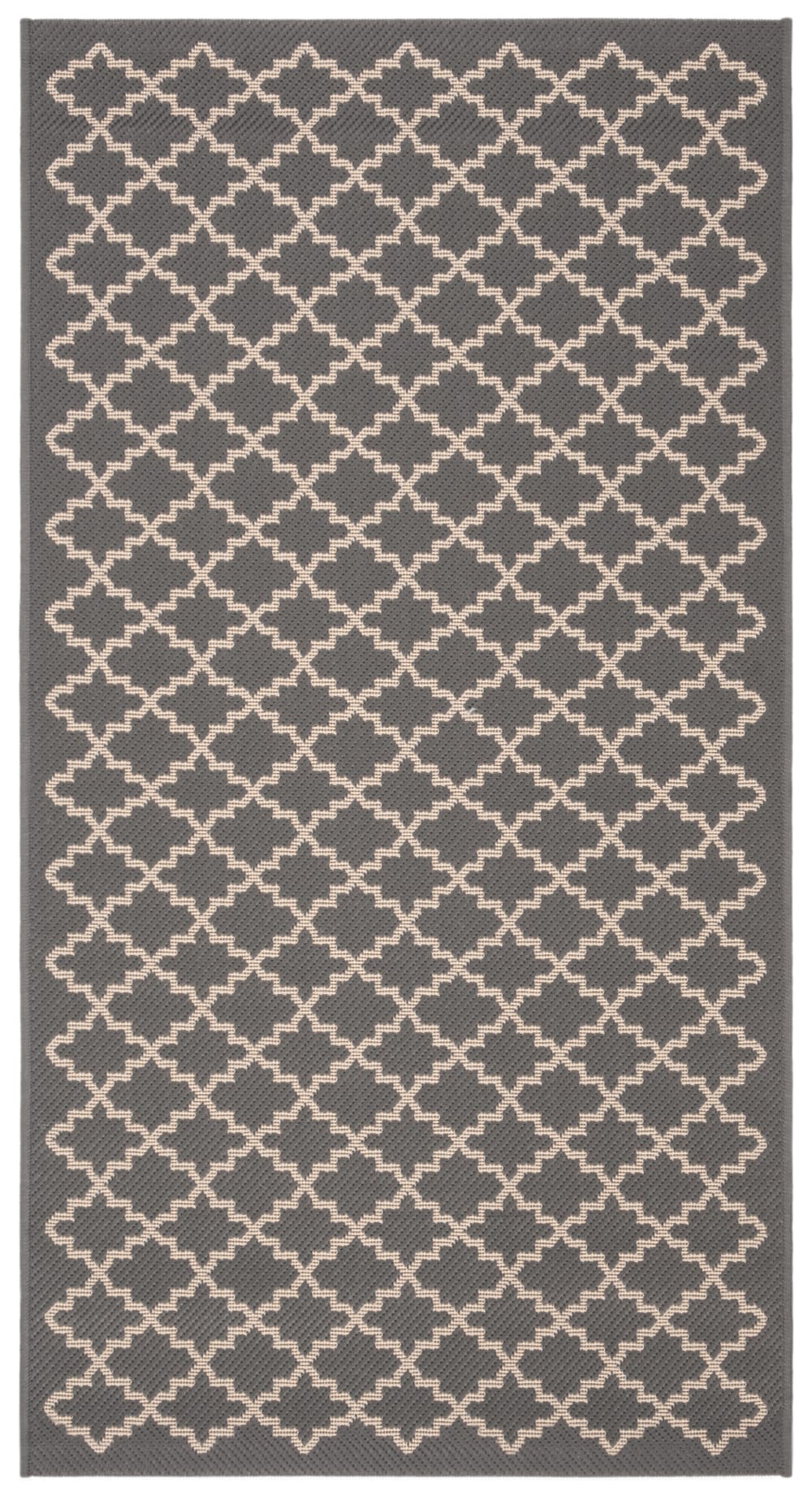 Tapis gris/neutre 122 x 170 cm