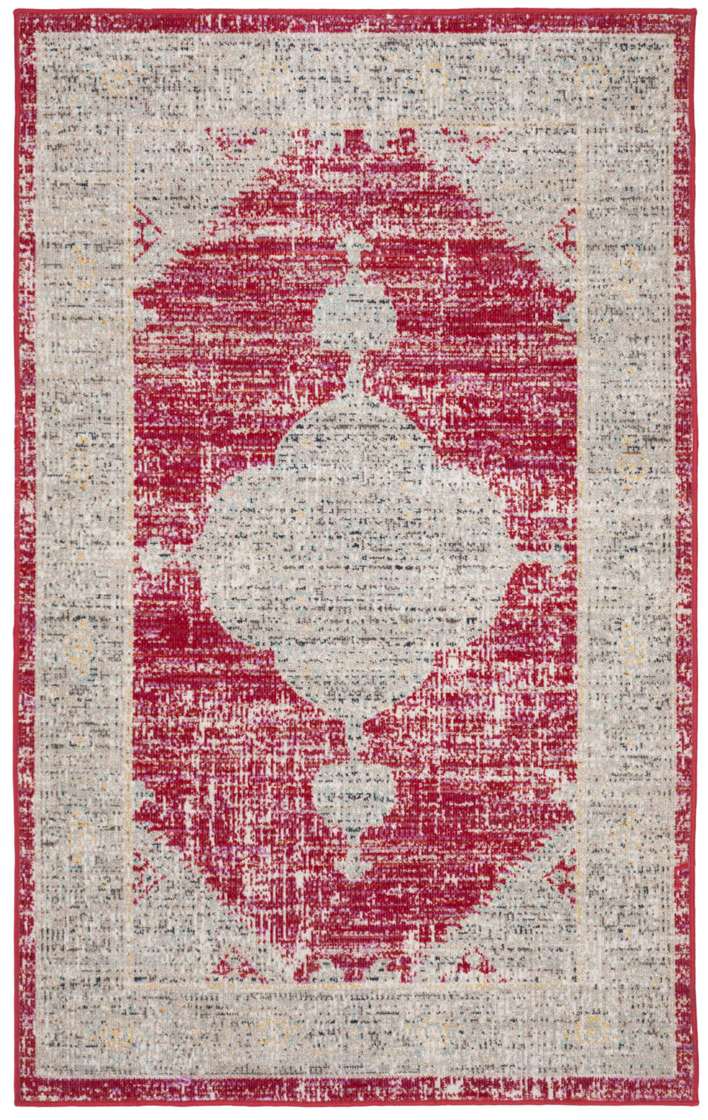Tapis gris 122 x 183 cm