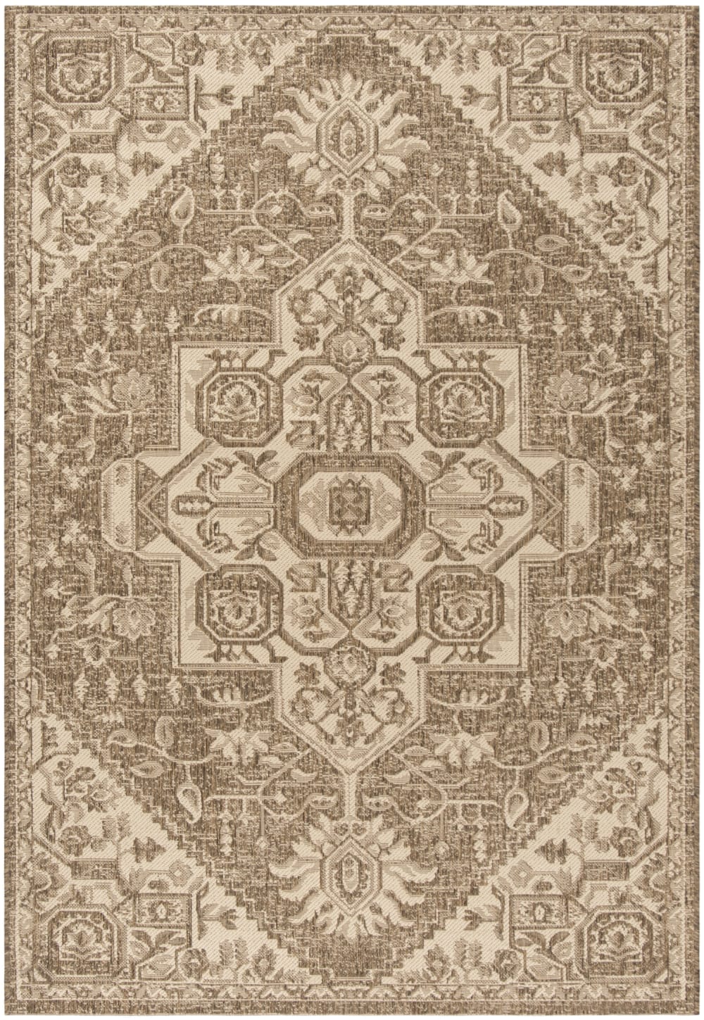 Tapis beige 122 x 183 cm
