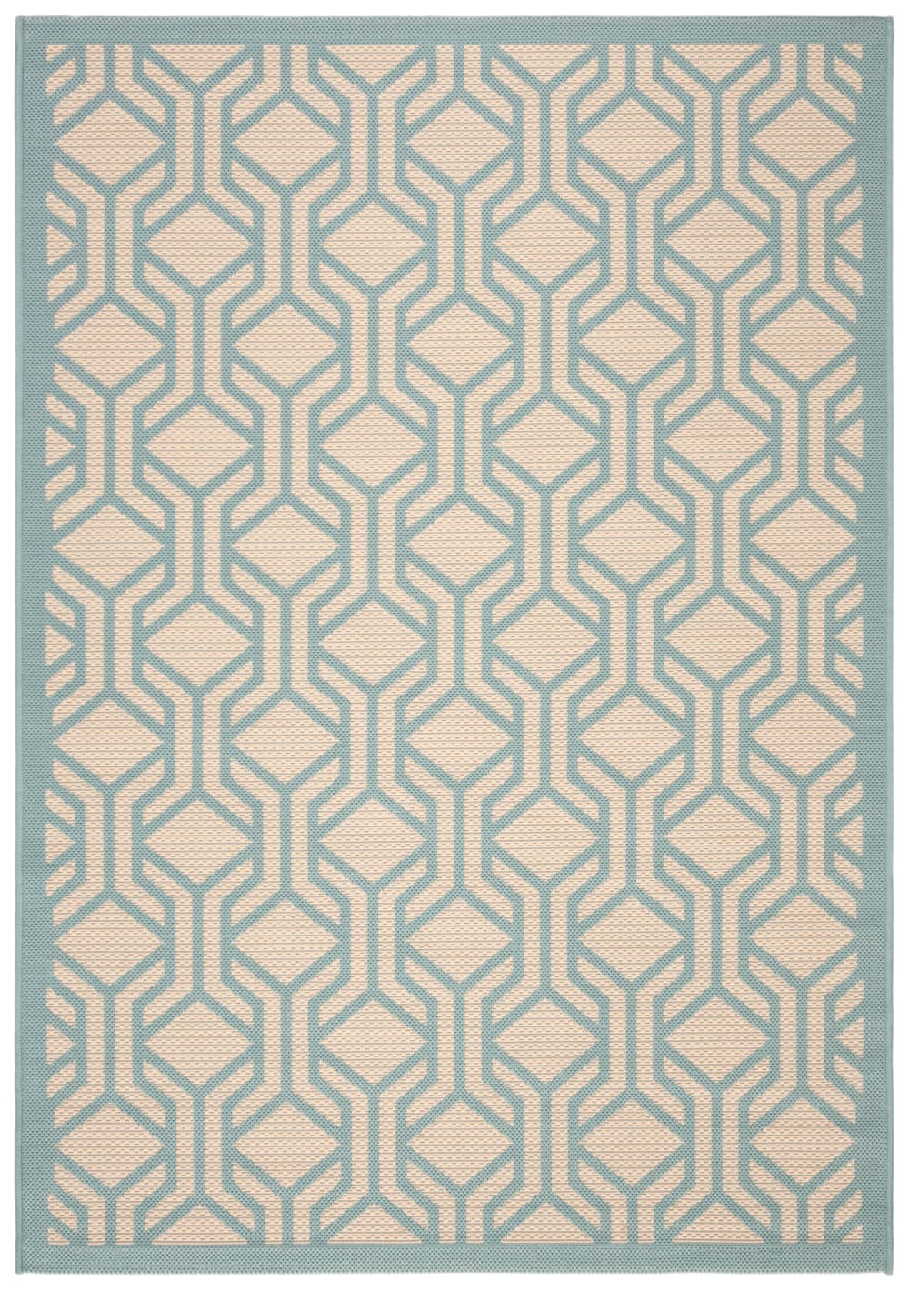 Tapis bleu 122 x 170 cm