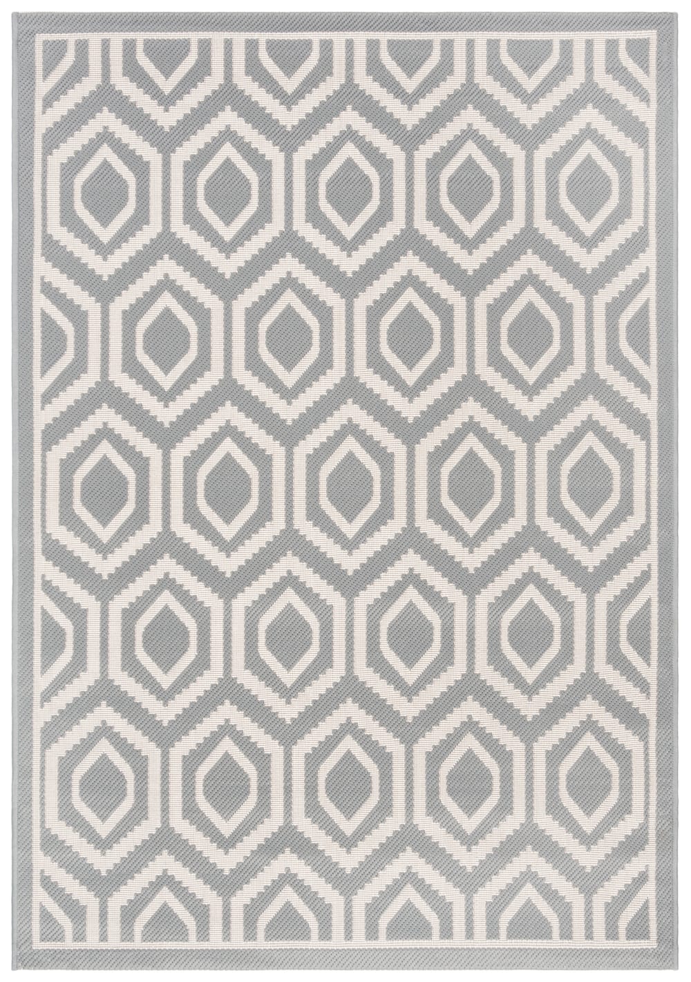 Tapis gris 122 x 170 cm