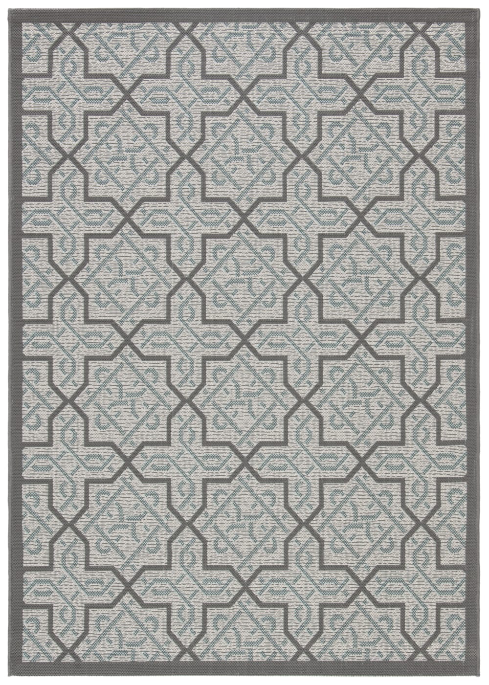 Tapis gris 122 x 170 cm