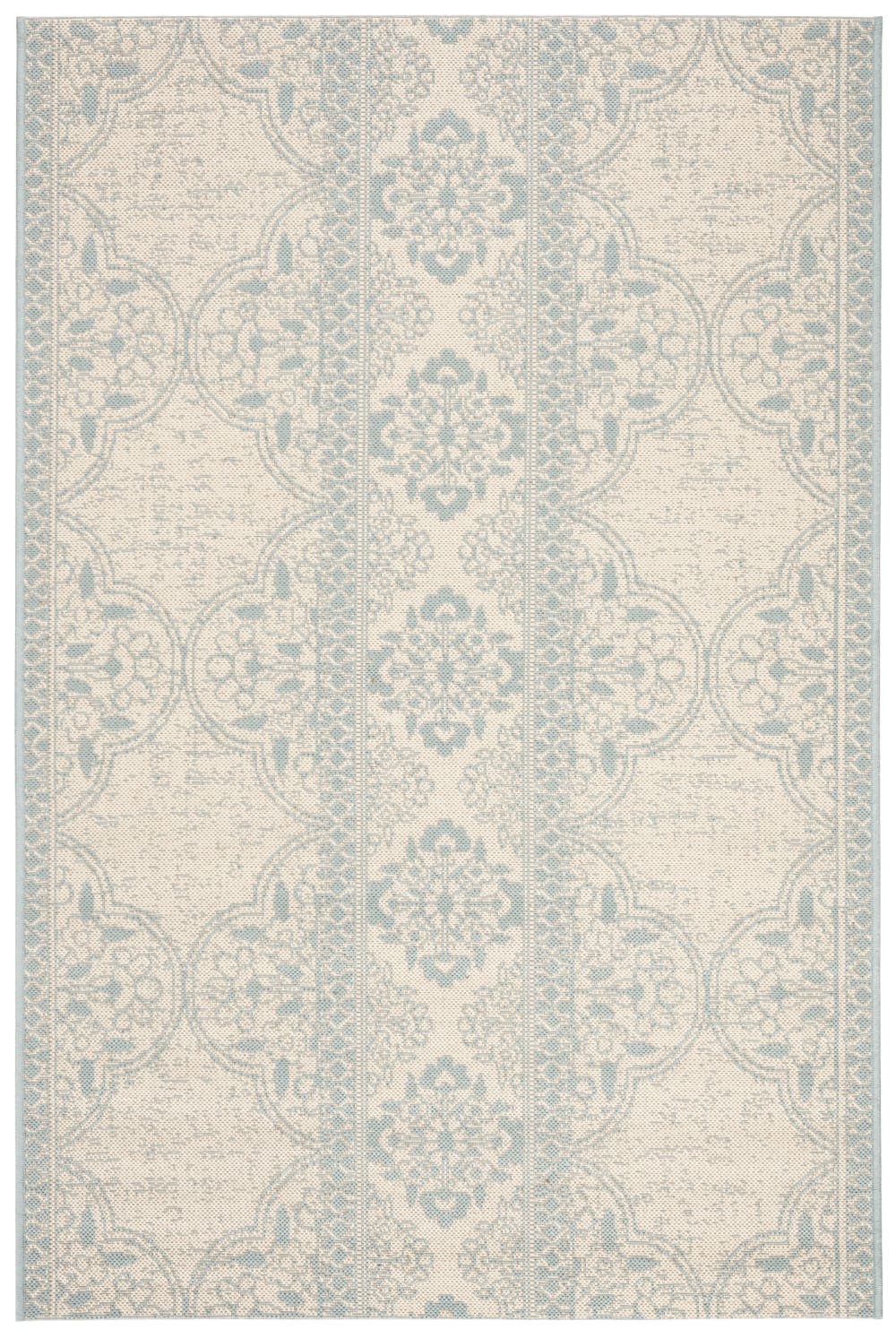 Tapis bleu 122 x 183 cm