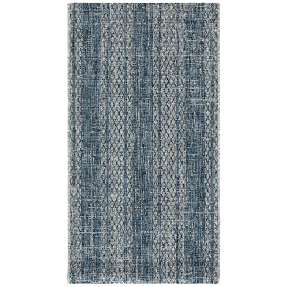 Tapis bleu 122 x 170 cm
