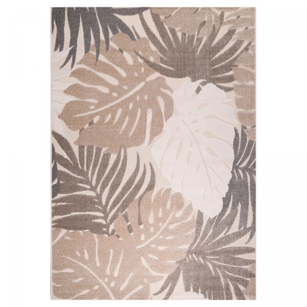 Tapis exterieur 120x170 beige, ecru