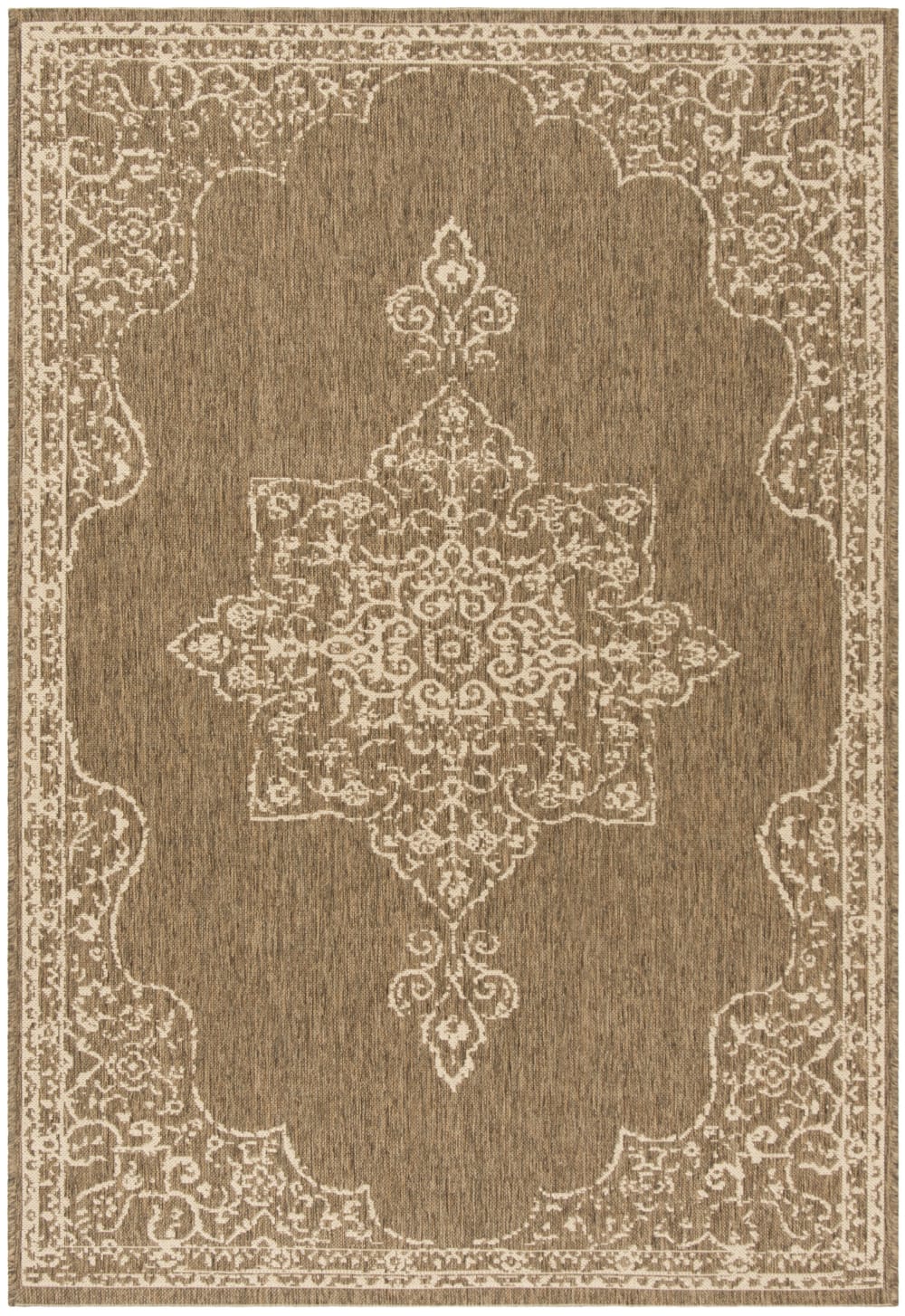 Tapis beige 122 x 183 cm