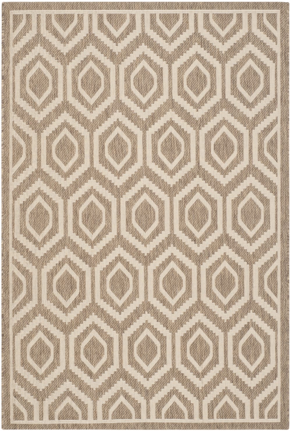 Tapis marron 122 x 170 cm