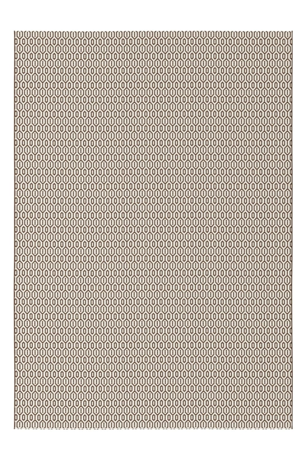 Tapis intérieur extérieur marron 120 x 170