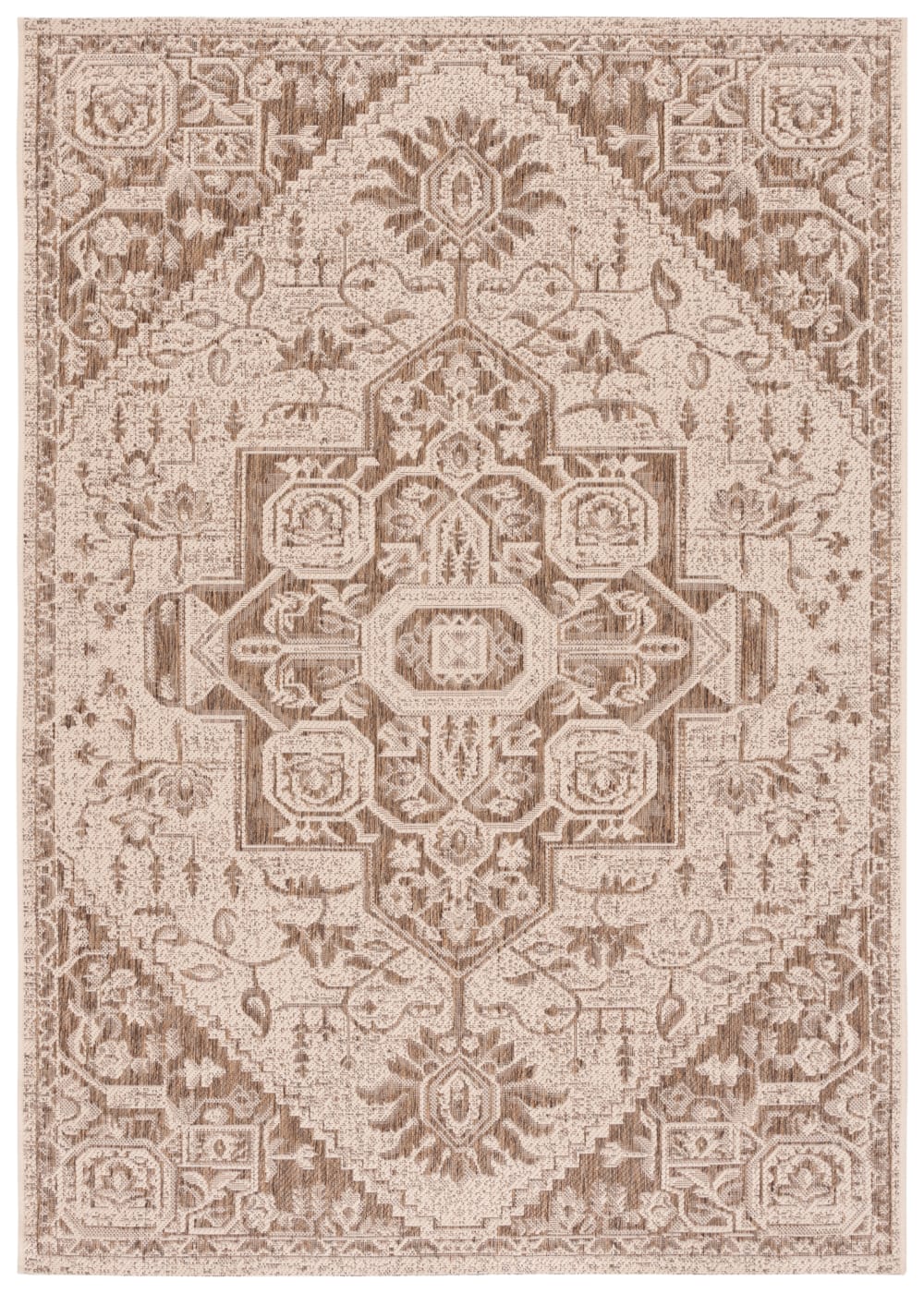 Tapis beige 122 x 183 cm