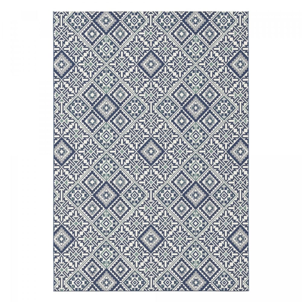 Tapis exterieur 120x170 bleu